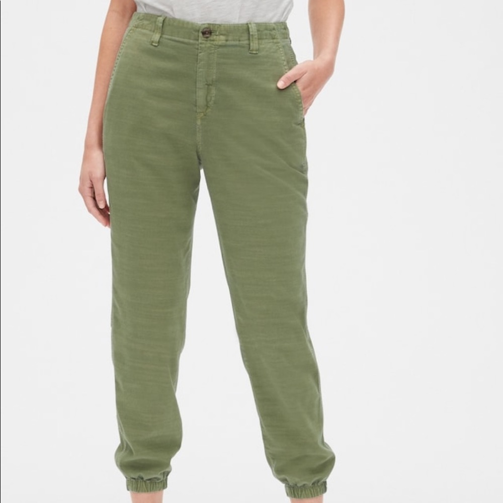 GAP Green Casual Pants